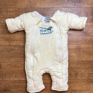 Baby Merlin’s Magic Sleepsuit yellow size small (3-6mo)